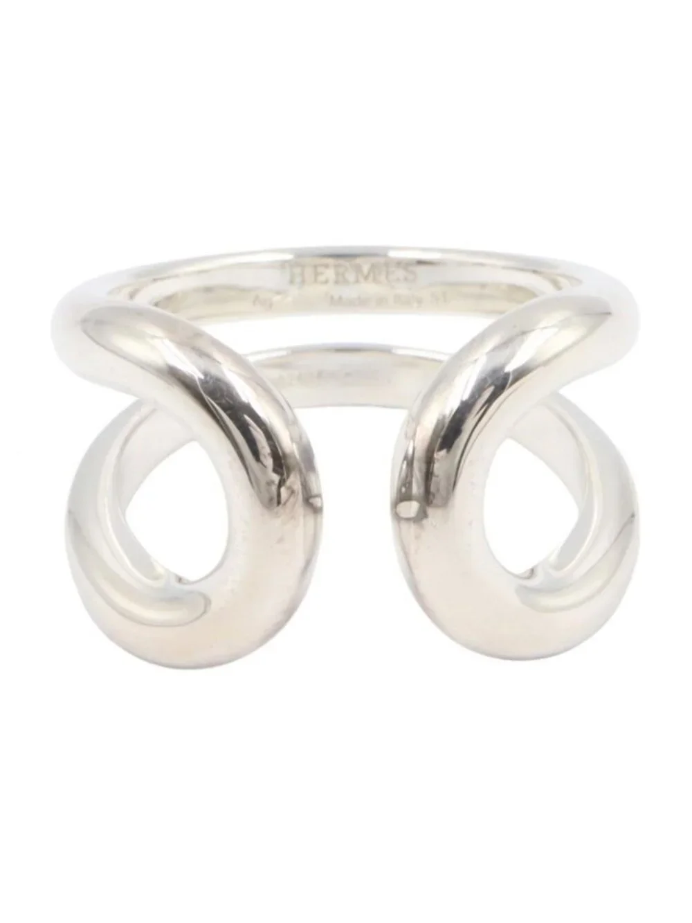 Hermes Ring Lima 925 Sterling Silver